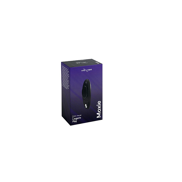 Смарт-вібратор у трусики We-Vibe Moxie Satin Black з пультом ДК
