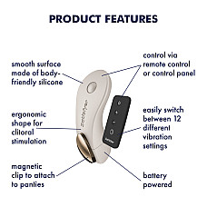 Вібратор у трусики Satisfyer Little Secret Battery Series з пультом ДК