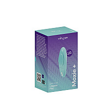 Смарт-вибратор в трусики We-Vibe Moxie+ Aqua, обновленный пульт ДУ