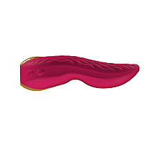 Вибратор для клитора Shunga Aiko Raspberry, гибкие кончики
