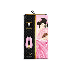Вибратор для клитора Shunga Aiko Light Pink, гибкие кончики