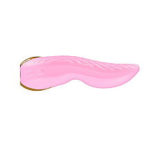 Вибратор для клитора Shunga Aiko Light Pink, гибкие кончики