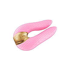 Вибратор для клитора Shunga Aiko Light Pink, гибкие кончики
