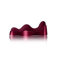 Универсальный sit-on-top вибратор Rocks Off Ruby Glow Blush, пульт ДУ