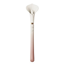 Роскошный вибромассажер Zalo – Calla Blossom Pink, двусторонний, 2 мотора