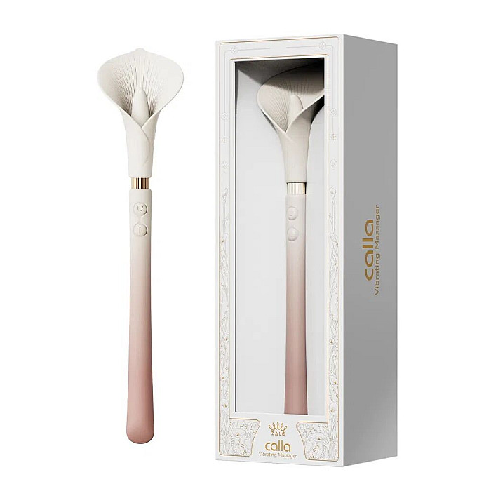 Вібромасажер Zalo — Calla Blossom Pink