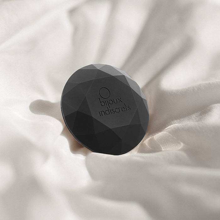 Вібромасажер діамант Bijoux Indiscrets - Twenty One Black, стильний аксесуар для дамської сумочки