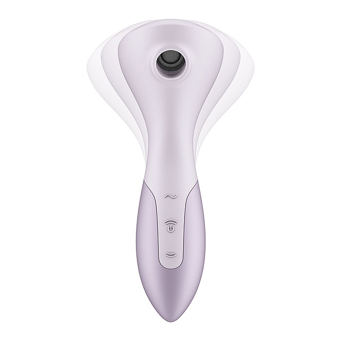 Вібромасажер Satisfyer Wand-erful з вакуумною кліторальною стимуляцією