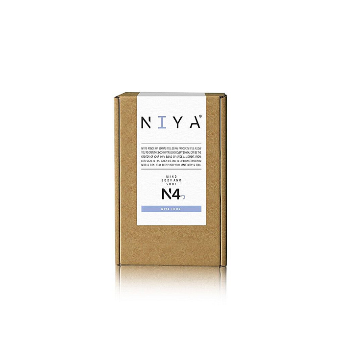 Мінівібромасажер для пар NIYA 4, база для зарядки з підсвічуванням, 10 віброрежимів