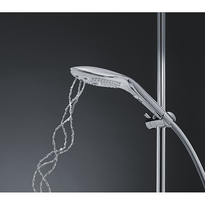 Насадка-стимулятор для душа 2в1 Womanizer Wave Chrome, массажер для интимных зон