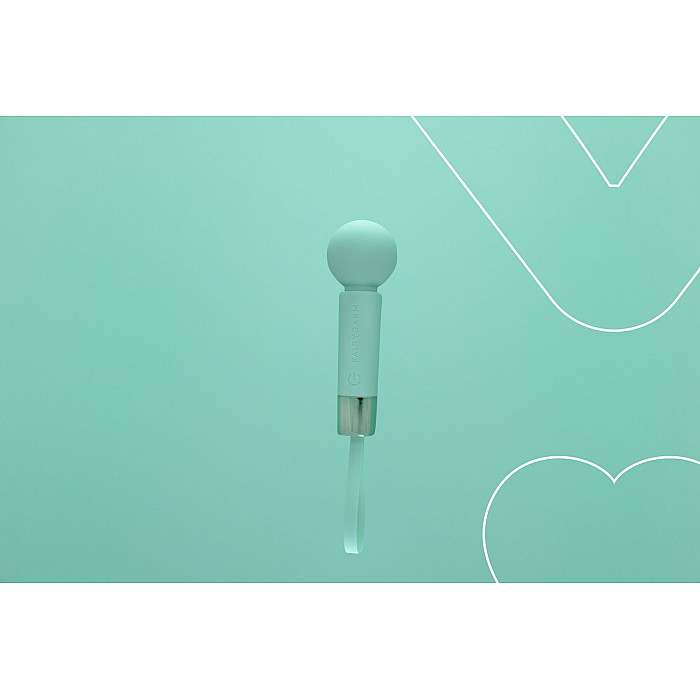 Мини-вибромассажер FairyGasm Pearlstasy green