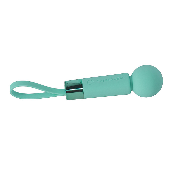 Мини-вибромассажер FairyGasm Pearlstasy green
