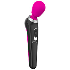 Мощный вибромассажер PalmPower Extreme - Pink, 7 режимов, гибкая головка, перезаряжаемый