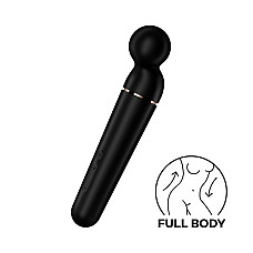 Вибромассажер Satisfyer Planet Wand-er Black/Rosegold, очень мощный, беспроводной