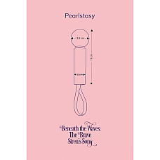 Мини-вибромассажер FairyGasm Pearlstasy violet