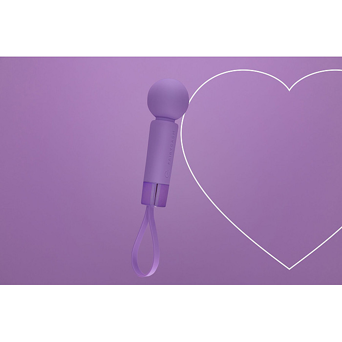 Мини-вибромассажер FairyGasm Pearlstasy violet