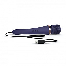 Вибромассажер с силиконовой щеточкой Love to Love Brush Crush – Midnight Indigo