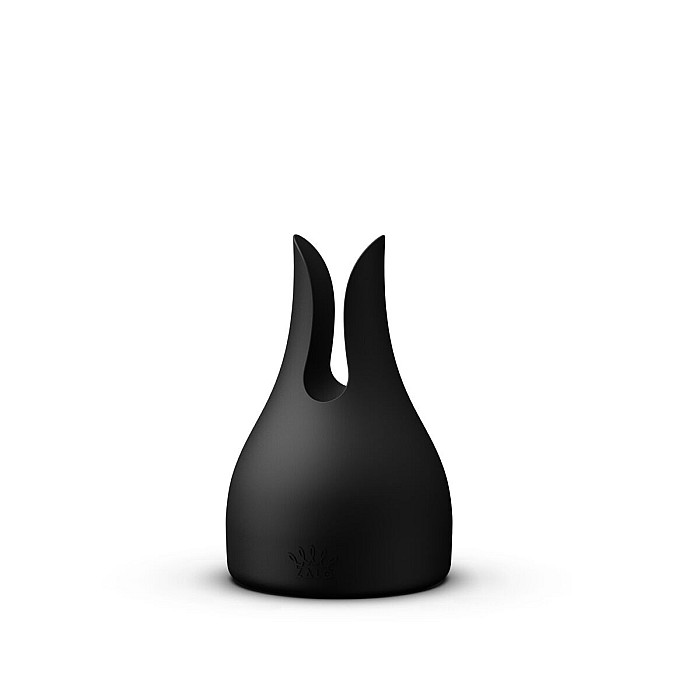 Вібромасажер з насадками Zalo — Kyro Wand Obsidian Black