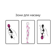 Мінівібромасажер Adrien Lastic Symphony, дуже гнучка голівка, потужний, зручна ручка