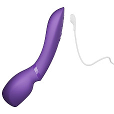 Смарт-вибромассажер We-Vibe Wand 2 Purple, очень мощный, функция Smart Silence