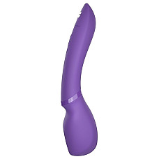 Смарт-вибромассажер We-Vibe Wand 2 Purple, очень мощный, функция Smart Silence