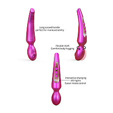 Стимулятор для клитора Love To Love Pleaser Iridescent Berry, эффект постукивания, 5 режимов
