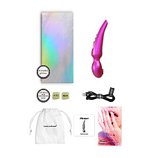Стимулятор для клитора Love To Love Pleaser Iridescent Berry, эффект постукивания, 5 режимов