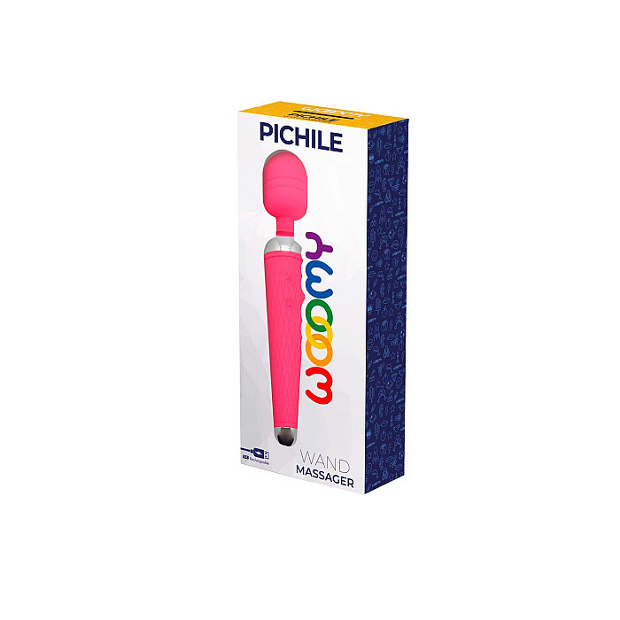 Вибромассажер Wooomy Pichile, мощный, 10 режимов вибрации
