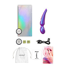 Стимулятор для клитора Love To Love Pleaser Iridescent Night, эффект постукивания, 5 режимов