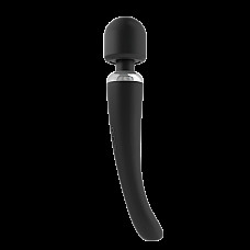 Мощный вибромассажер Dorcel Megawand Black перезаряжаемый, 160 режимов