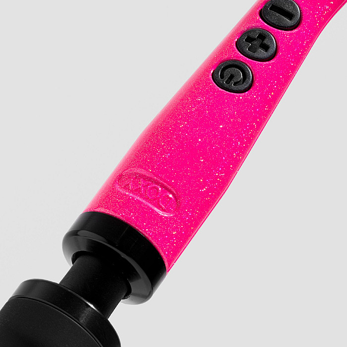 Вибромассажер DOXY Die Cast 3 Hot Pink, очень мощный, питание 220В, металлический корпус