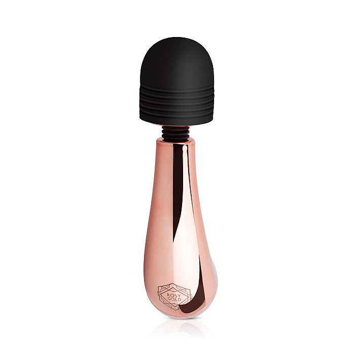 Мини-вибромассажер Rosy Gold — Nouveau Mini Curve Massager