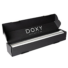Вибромассажер DOXY Die Cast 3R - Matte Black, очень мощный, перезаряжаемый, металлический корпус