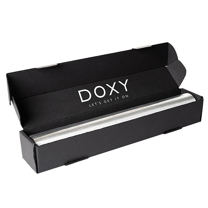 Вибромассажер DOXY Die Cast 3R - Matte Black, очень мощный, перезаряжаемый, металлический корпус