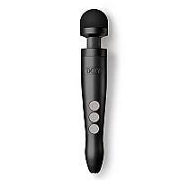 Вібромасажер DOXY Die Cast 3R - Matte Black, дуже потужний, перезаряджуваний, металевий корпус