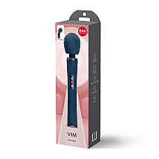 Вибромассажер Fun Factory VIM Vibrating Wand Nightblue, супермощный и легкий, до 6 часов работы