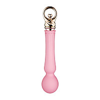 Вібромасажер із підігрівом Zalo Sweet Magic - Confidence Wand Fairy Pink