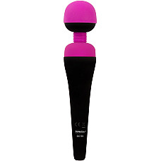 Вибромассажер PalmPower Recharge Pink, перезаряжаемый, гибкая головка, тревел-замок