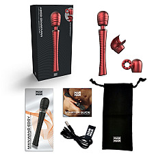 Вибромассажер Manwan MAN.WAND EDGY Velvet Red