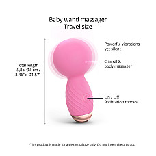 Мини-вибромассажер Love To Love Itsy Bitsy – Pink Passion