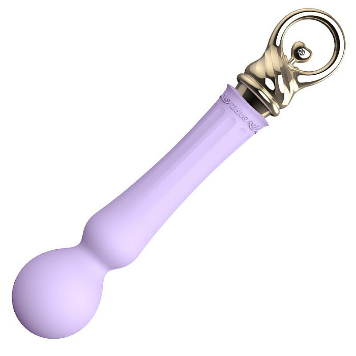 Вібромасажер із підігрівом Zalo Sweet Magic - Confidence Wand Fantasy Violet