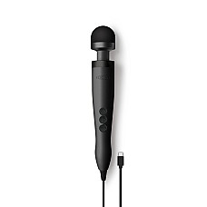 Вибромассажер DOXY3 USB-C Massager MATTE BLACK, кабель USB-C, регулируемая интенсивность, компактный