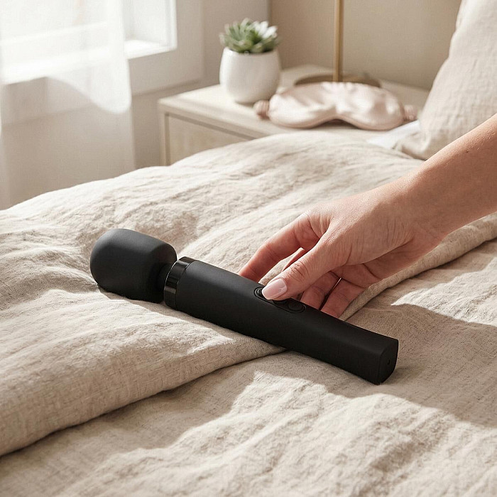 Вібромасажер MyMagicWand - Wand Massger Medium Black