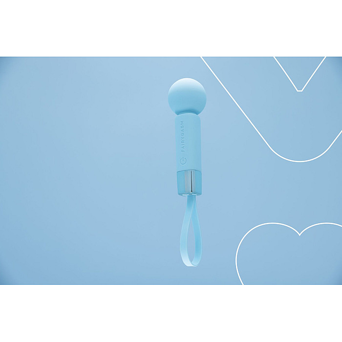 Мини-вибромассажер FairyGasm Pearlstasy blue