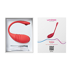 Смарт-виброяйцо с пульсацией Lovense Vulse (Thrusting Egg Vibrator), имитация фрикций