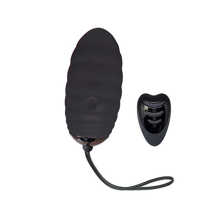 Виброяйцо Adrien Lastic Ocean Breeze 2.0 Black, пульт ДУ, очень мощный мотор, 10 виброрежимов