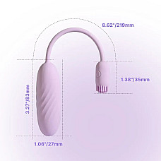 Виброяйцо Svakom Plume Pastel Lilac