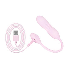 Виброяйцо-вибропуля Good Vibes Only – SIVA Bullet Vibrator Soft Silicone – Pink, 10 режимов