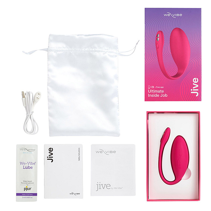 Смарт-віброяйце We-Vibe Jive Electric Pink