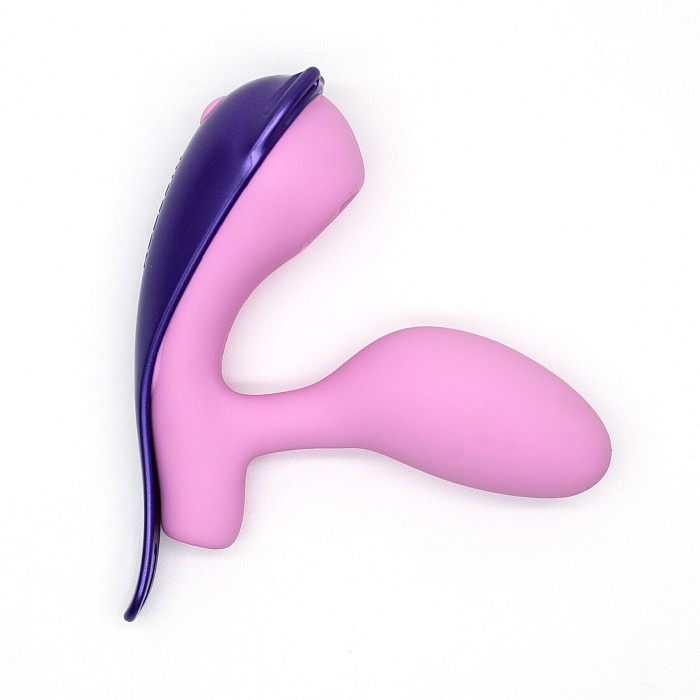 Смарт-виброяйцо со стимуляцией клитора KISSTOY Viosecret Pro, реагирует на сжатие, пояс для крепления